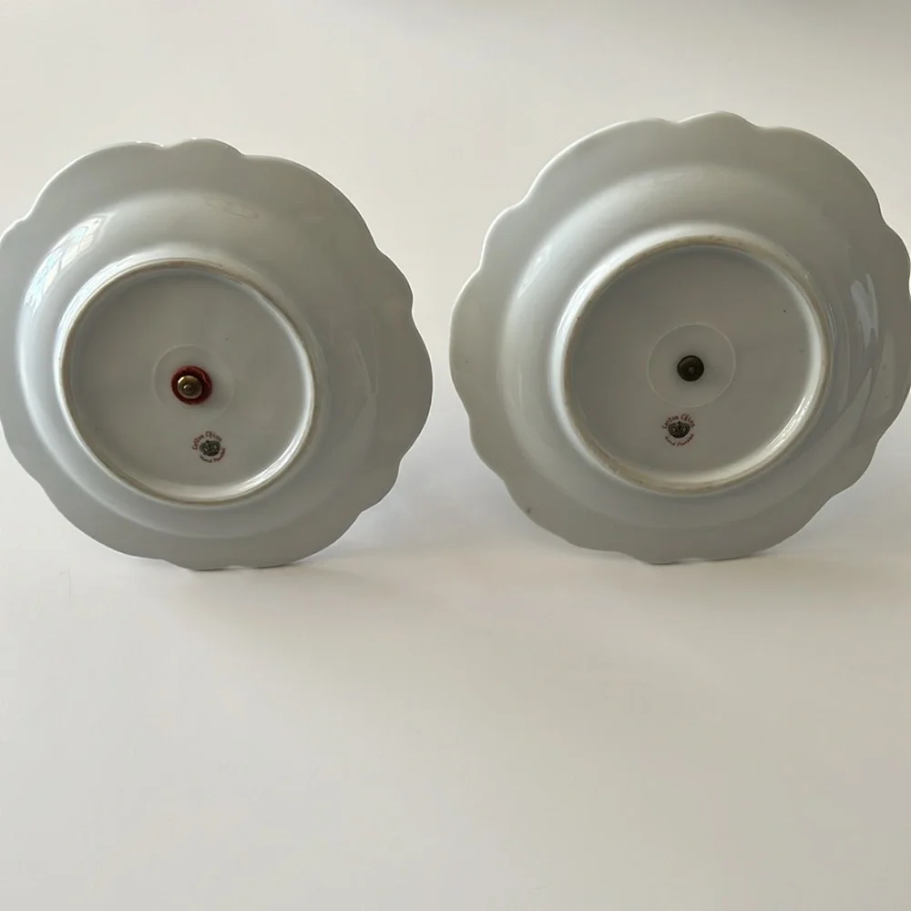 Lefton china floral hand painted dishes 2
